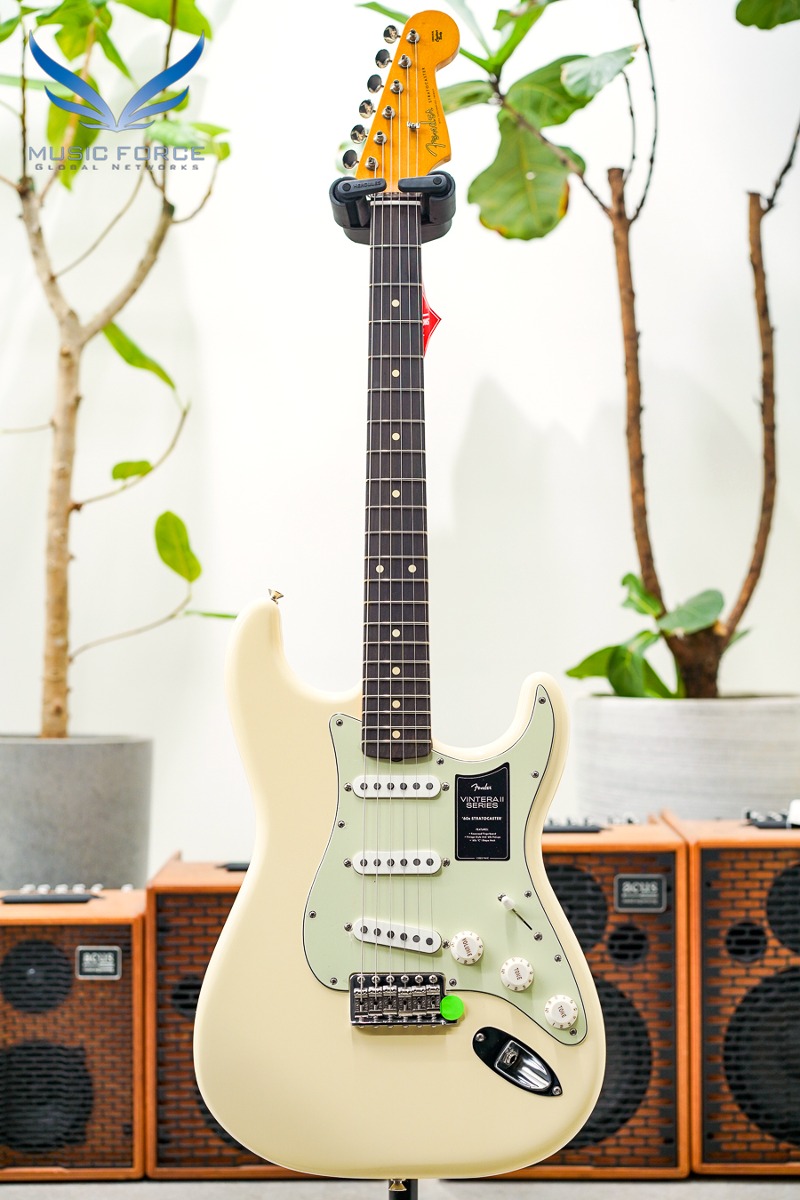 [Outlet 신품(Blem)특가!] Fender Mexico Vintera II Series 60s Stratocaster-Olympic White w/Rosewood FB (신품) 펜더 멕시코 빈테라 II 60 스트라토캐스터 - MX23096592